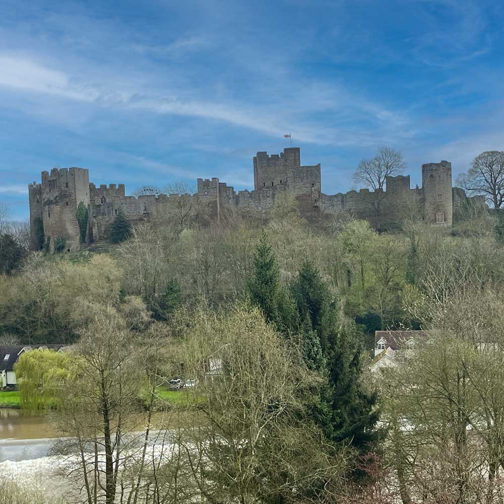 Ludlow Castle is part of 3 Castles Walking Itinerary