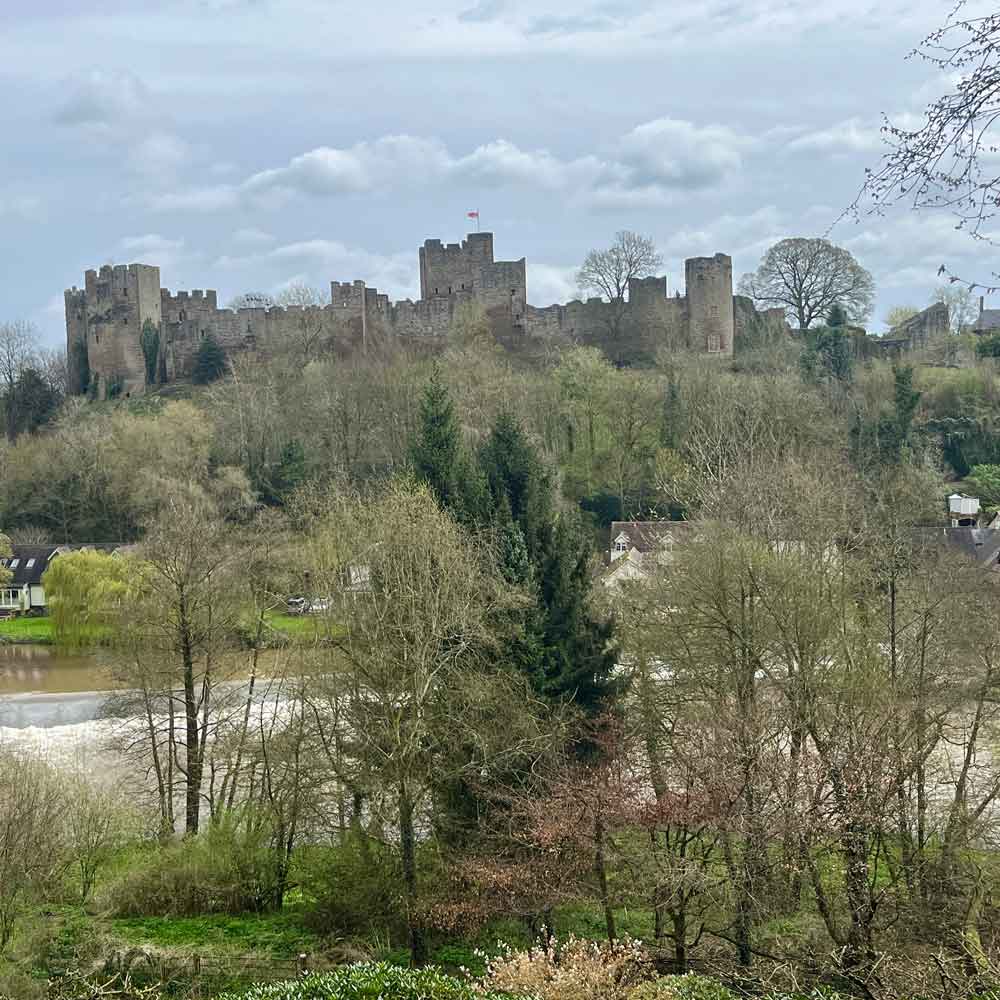 Ludlow Castle is part of Ludlow Weekend Walking Itinerary